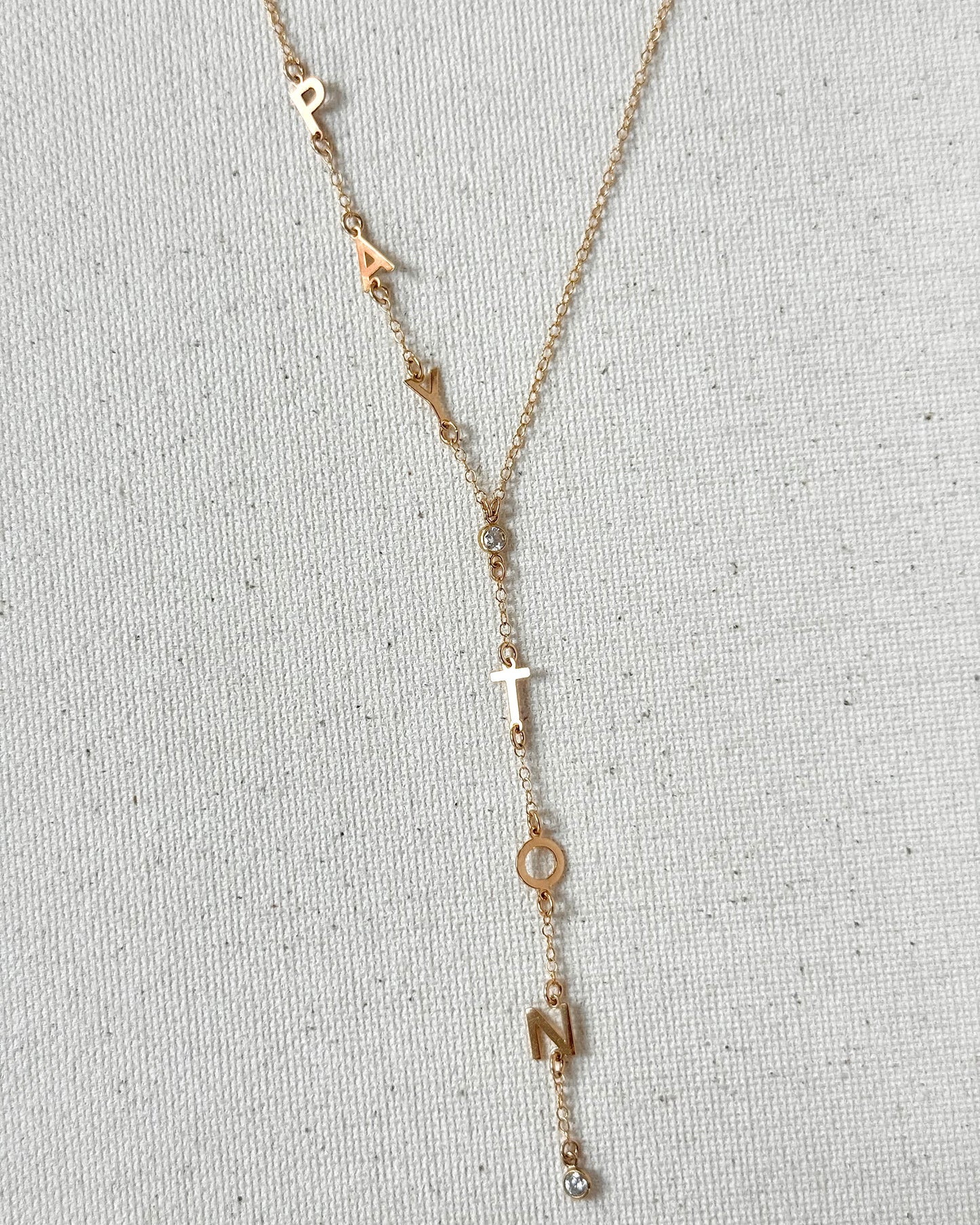 Custom Name Lariat