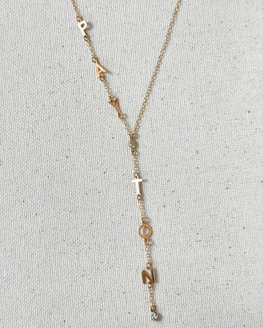 Custom Name Lariat