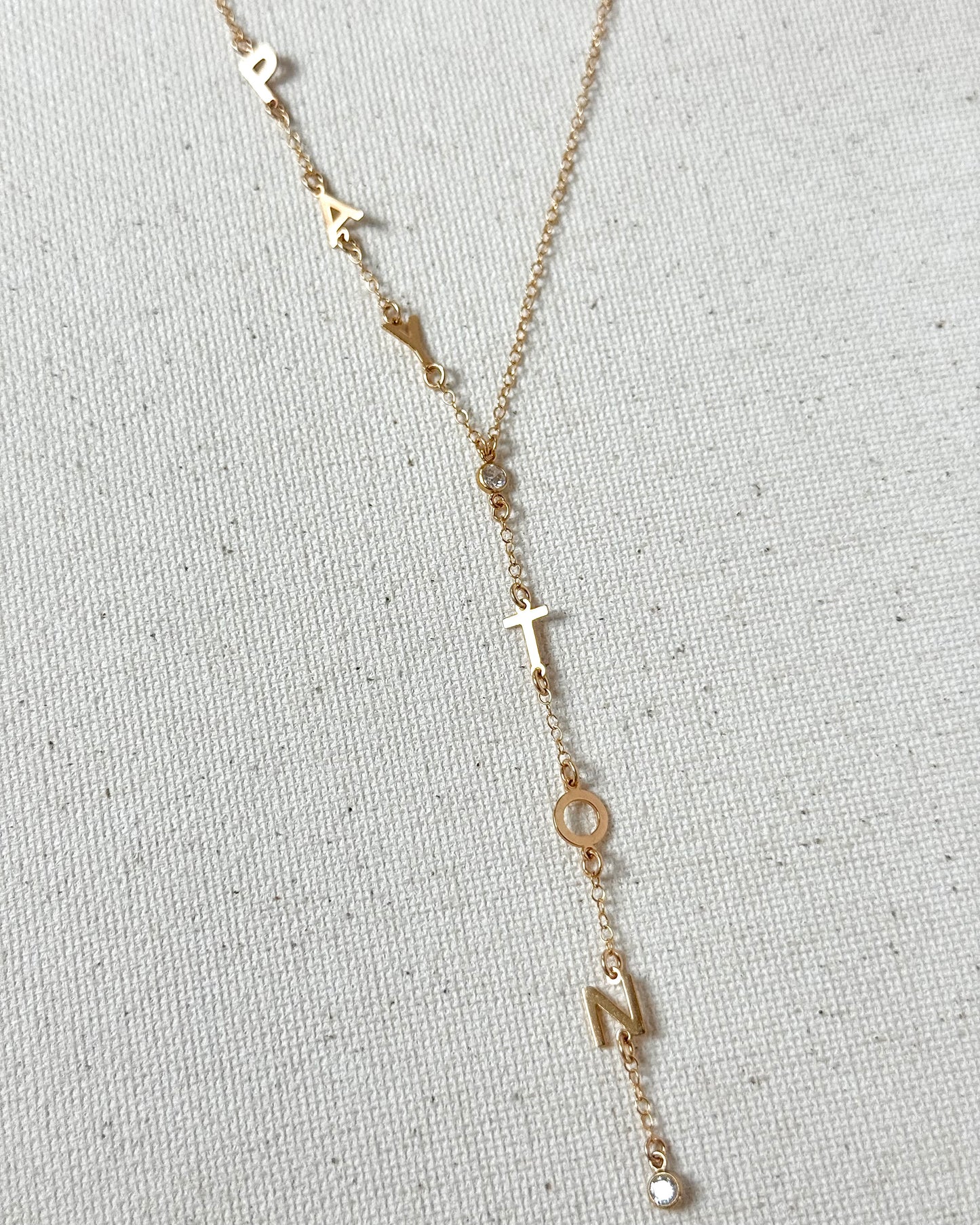 Custom Name Lariat